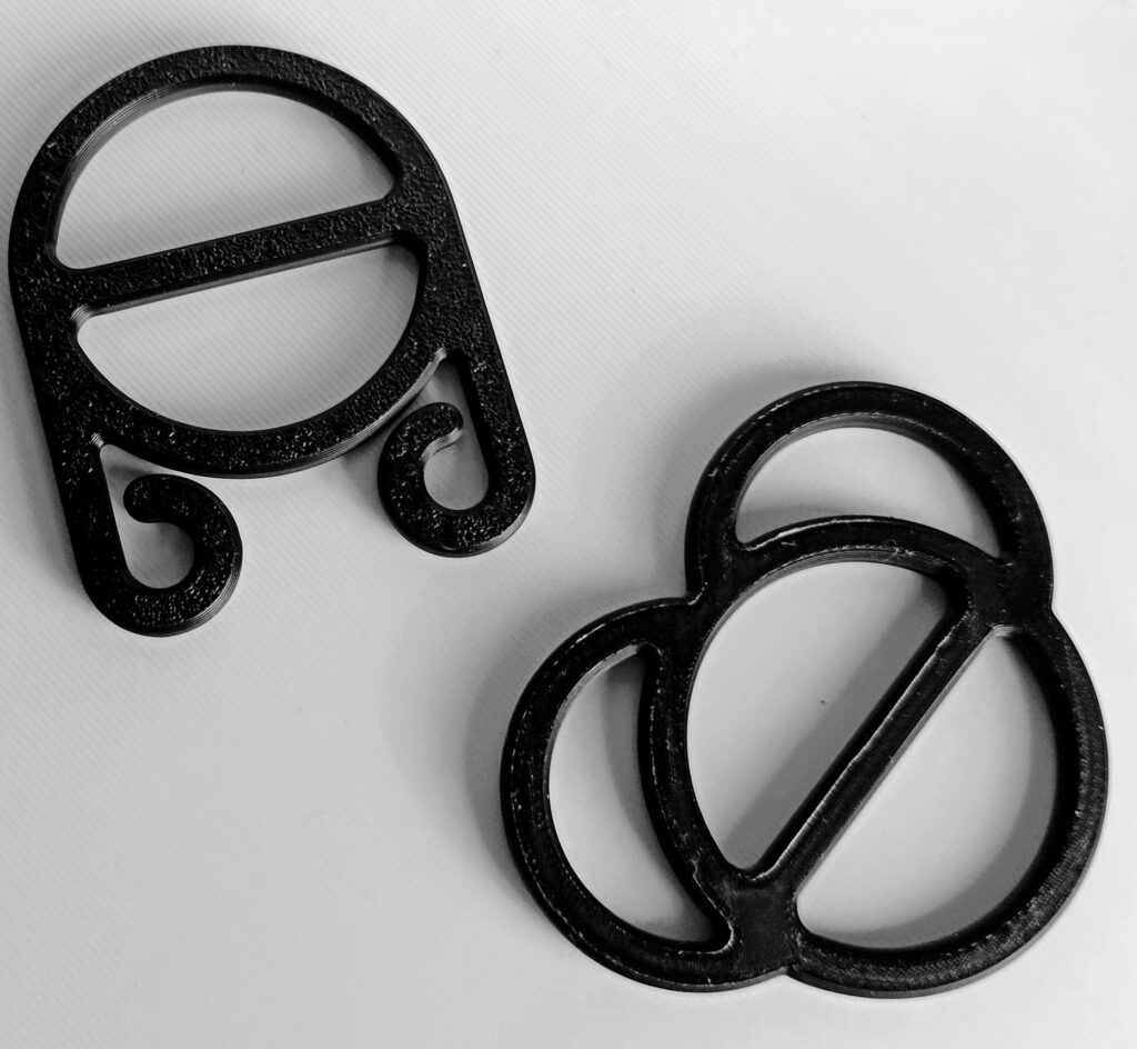 3D prinditud särgikinnitus riiete kohandamiseks | thingies