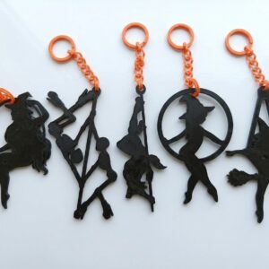 Halloweeni teemalised 3D prinditud aksessuaarid ja peokaunistused | thingies
