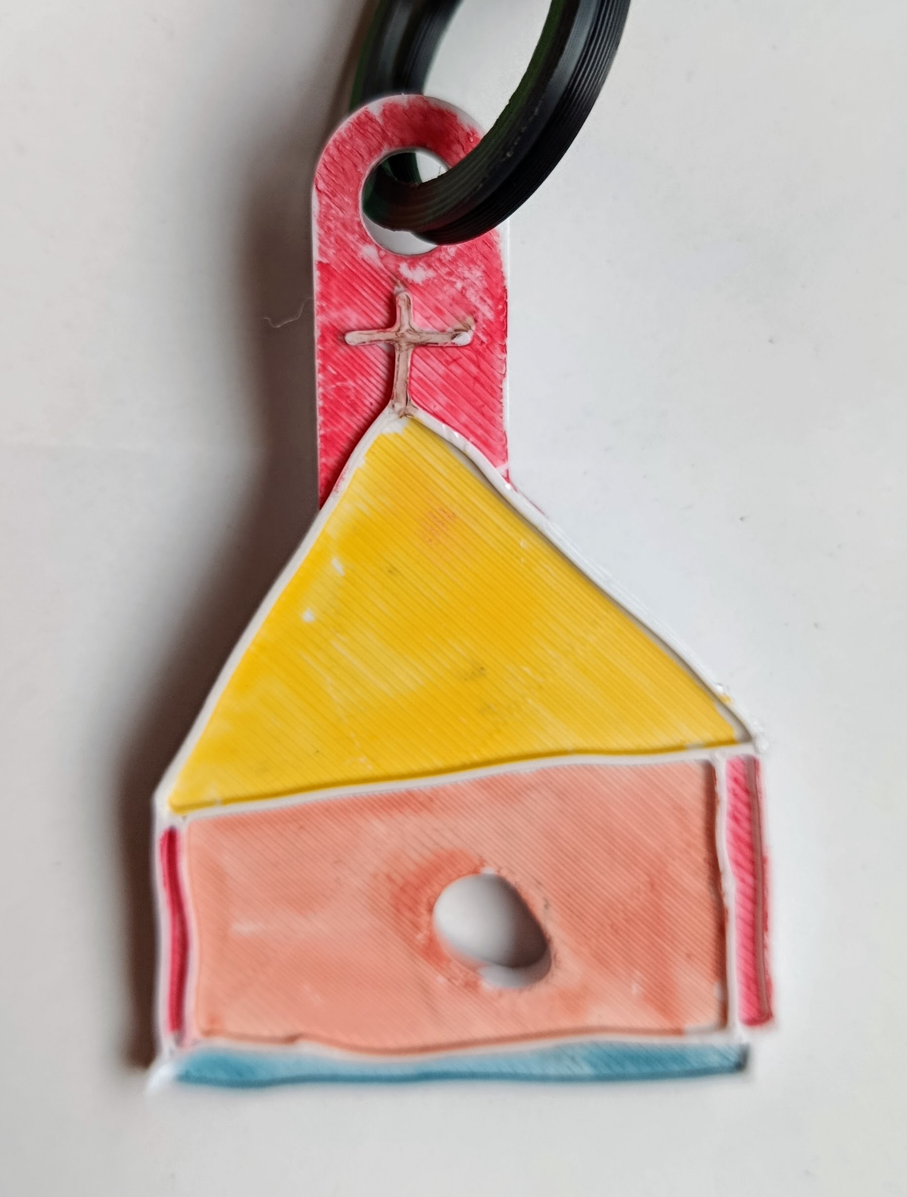 Lapse joonistusest 3D prinditud ripats - Pilt 4